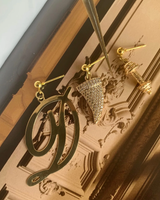 Letter D With Ivory Küpe