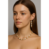 Pearl Cube Kolye