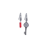 Littles Coral with Key Küpe
